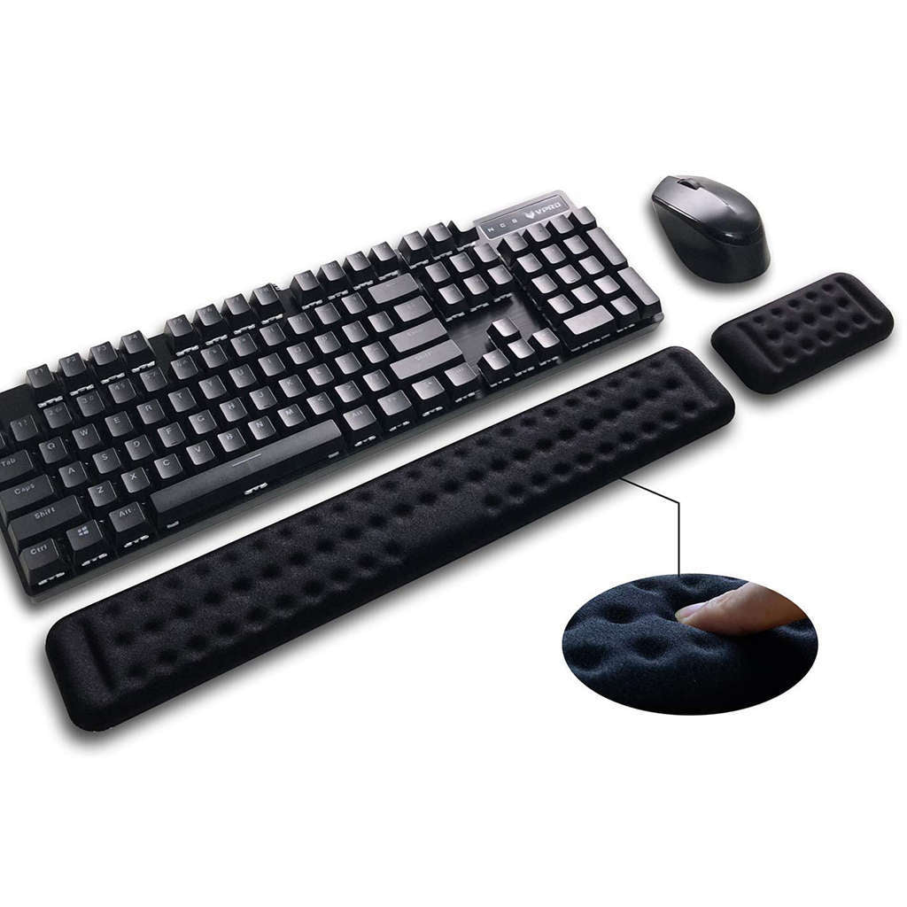 Keyboard and Mouse Wrist Rest Support