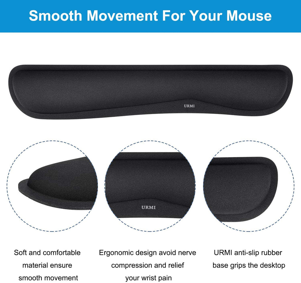 Premium Keyboard & Mouse Wrist Rest Pad