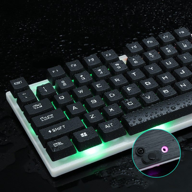 Wired USB Keyboard and Mouse Set with Backlight