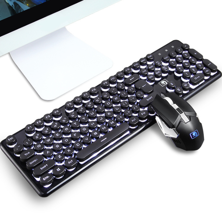 Wireless RGB Gaming Keyboard and Mouse Set