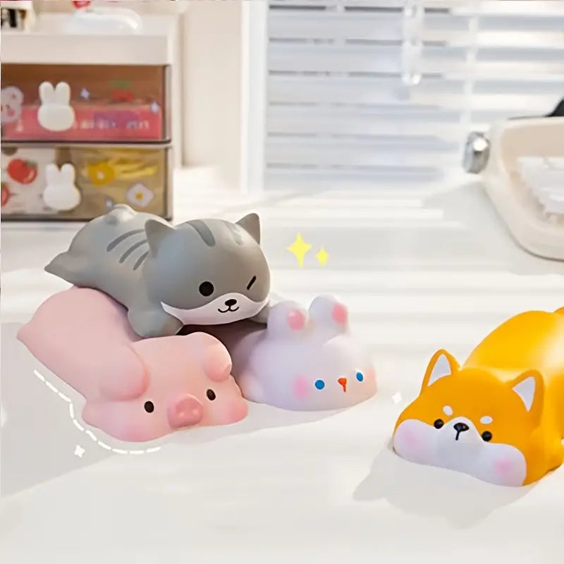 Cute Cartoon Decompression Mouse Pad with Wrist Rest