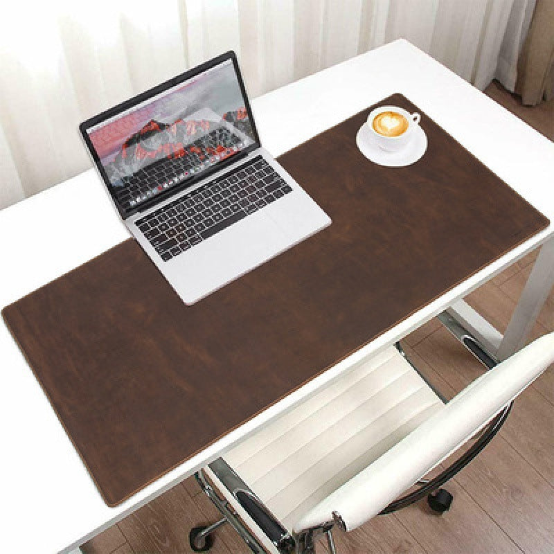 Vintage Leather Desk Pad - Extra Large Non-Slip Mat