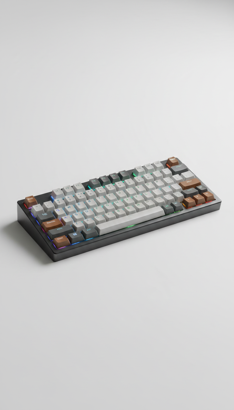 RGB Mechanical Keyboard Anodized Aluminum